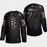 Bruins 24 Terry O'Reilly Black Gold Adidas Jersey,baseball caps,new era cap wholesale,wholesale hats